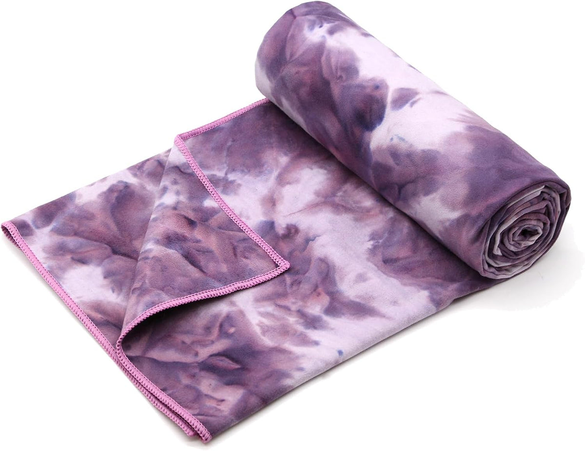 Hot Yoga Mat Towel, Ultra-Absorbent Microfiber 72" x 26.5"