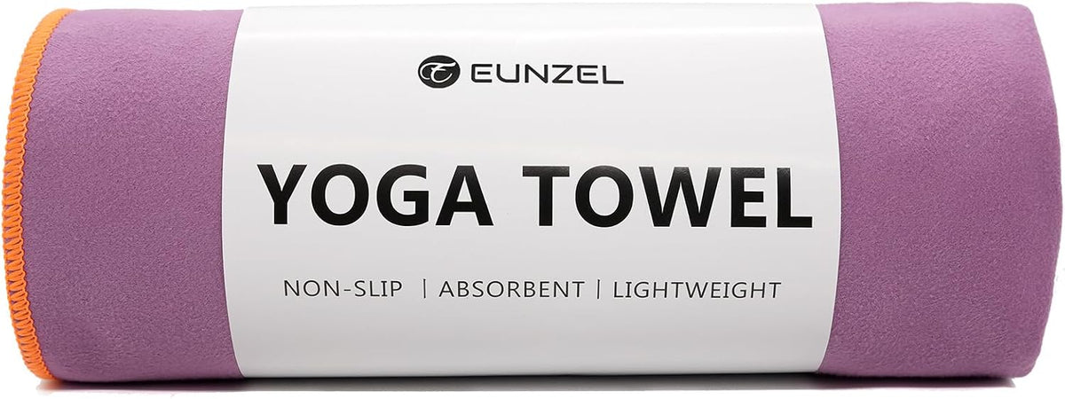 Hot Yoga Mat Towel, Ultra-Absorbent Microfiber 72" x 26.5"