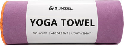 Hot Yoga Mat Towel, Ultra-Absorbent Microfiber 72" x 26.5"