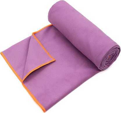 Hot Yoga Mat Towel, Ultra-Absorbent Microfiber 72" x 26.5"