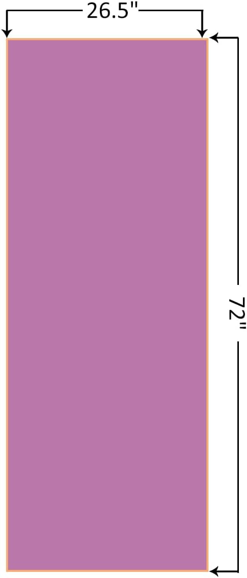 Hot Yoga Mat Towel, Ultra-Absorbent Microfiber 72" x 26.5"