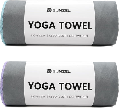 Hot Yoga Mat Towel, Ultra-Absorbent Microfiber 72" x 26.5"