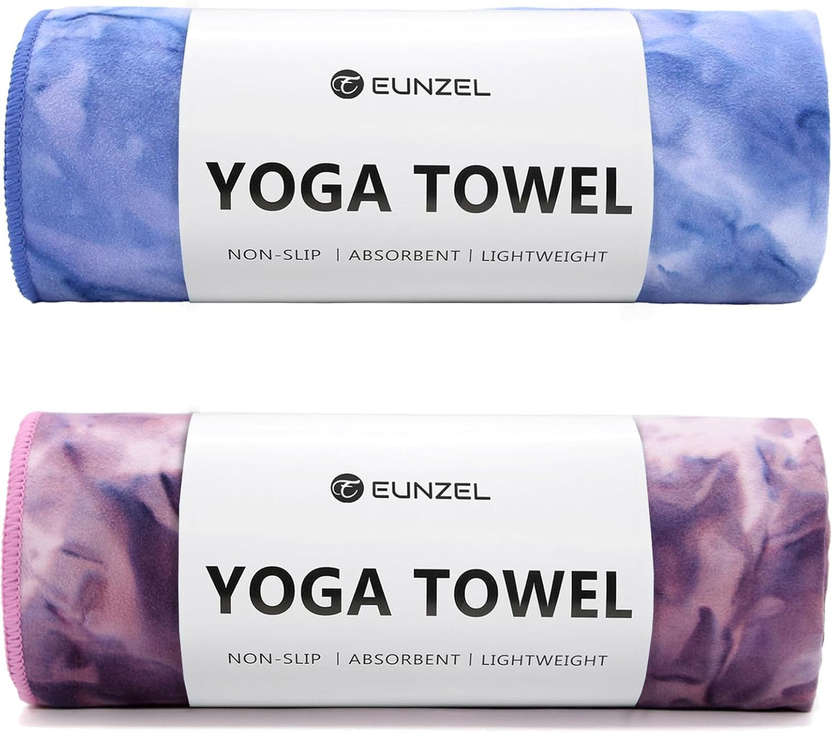 Hot Yoga Mat Towel, Ultra-Absorbent Microfiber 72" x 26.5"