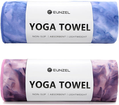 Hot Yoga Mat Towel, Ultra-Absorbent Microfiber 72" x 26.5"