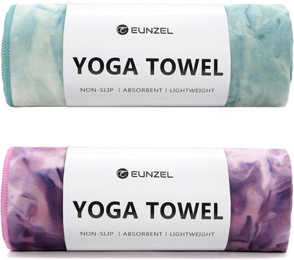 Hot Yoga Mat Towel, Ultra-Absorbent Microfiber 72" x 26.5"