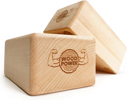 BalanceBlocks - Handstand Blocks & Yoga Block in One - Bodyweight Training, Gymnastics, Acrobatics, Yoga, Yoga prop and accessory, Lightweight, Good for Travel, Premium European Quality (Pack of 2)
