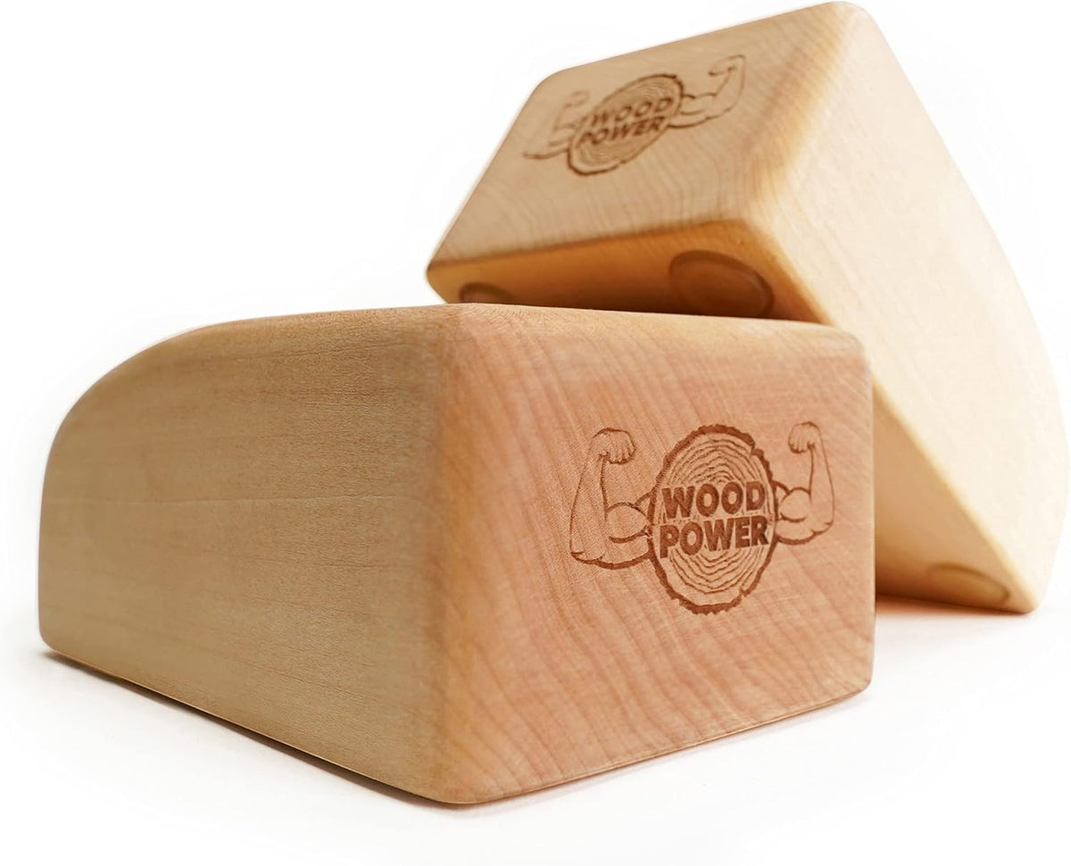 BalanceBlocks - Handstand Blocks & Yoga Block in One - Bodyweight Training, Gymnastics, Acrobatics, Yoga, Yoga prop and accessory, Lightweight, Good for Travel, Premium European Quality (Pack of 2)