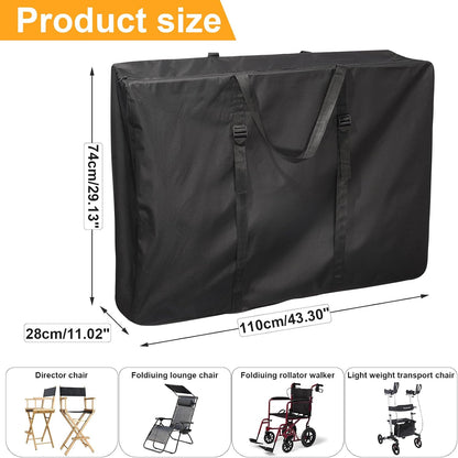 Large Outside Zero Gravity Chair Cover with Zippers & Handles