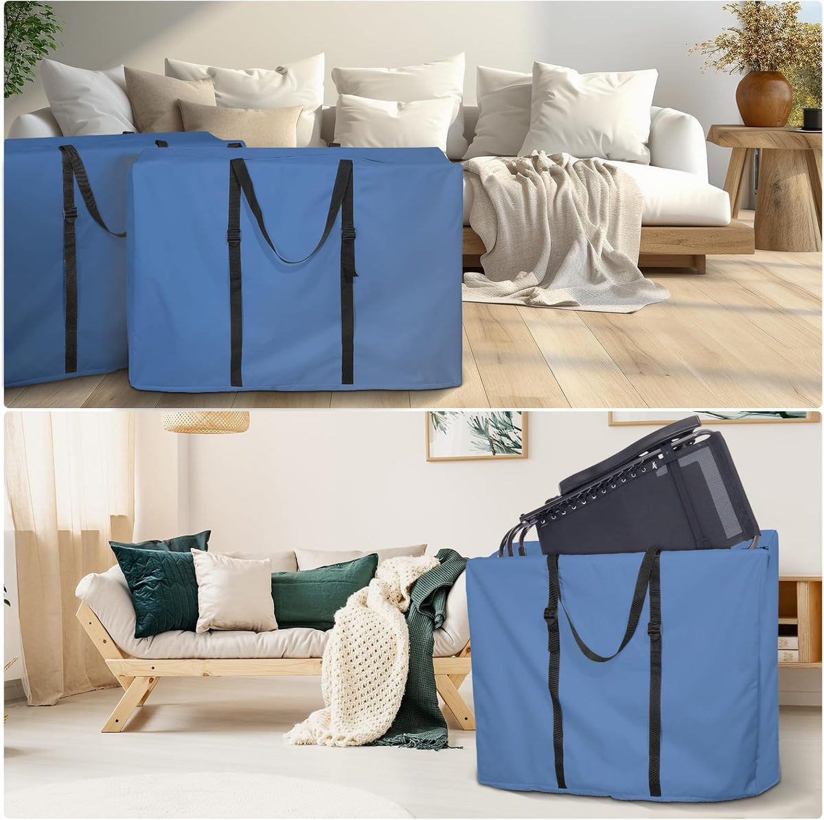 Large Outside Zero Gravity Chair Cover with Zippers & Handles