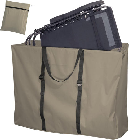 Large Outside Zero Gravity Chair Cover with Zippers & Handles