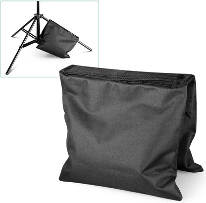 Sandbags for Photography, 4 Pack Black Sand Bags for Weight Heavy Duty Sandbag for Light Stands Boom Arms Tripods
