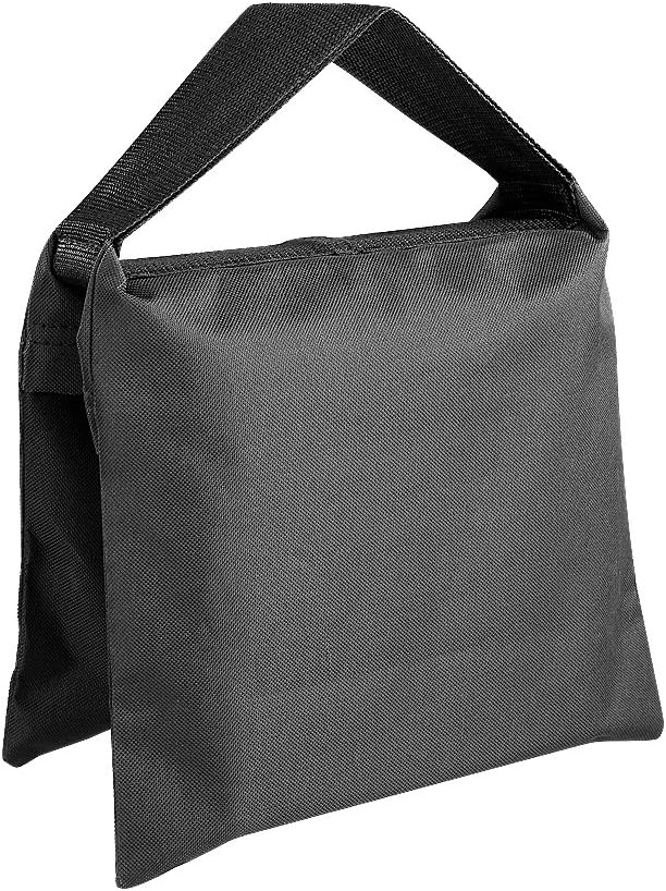 Sandbags for Photography, 4 Pack Black Sand Bags for Weight Heavy Duty Sandbag for Light Stands Boom Arms Tripods