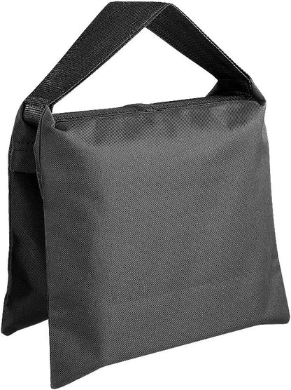 Sandbags for Photography, 4 Pack Black Sand Bags for Weight Heavy Duty Sandbag for Light Stands Boom Arms Tripods