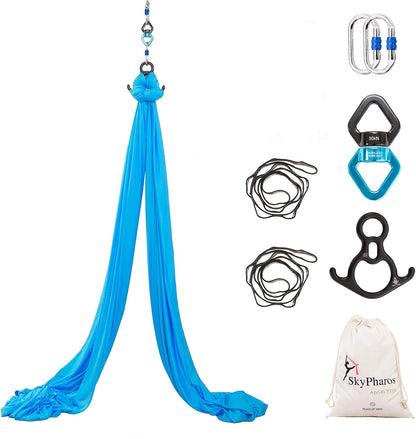 Aerial Silks Yoga Swing Set, Fitness Aerial Yoga Kit