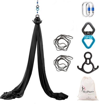 Aerial Silks Yoga Swing Set, Fitness Aerial Yoga Kit