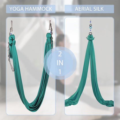 Aerial Silks Yoga Swing Set, Fitness Aerial Yoga Kit