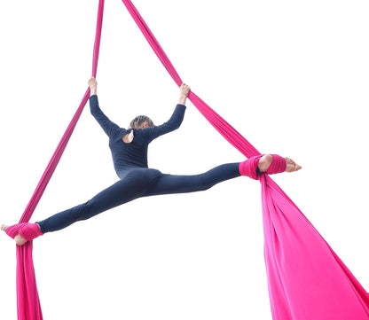 Aerial Silks Yoga Swing Set, Fitness Aerial Yoga Kit