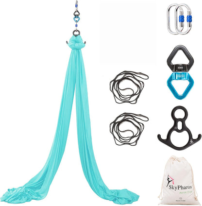 Aerial Silks Yoga Swing Set, Fitness Aerial Yoga Kit