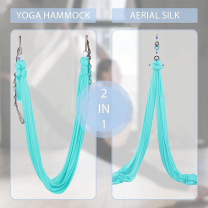 Aerial Silks Yoga Swing Set, Fitness Aerial Yoga Kit