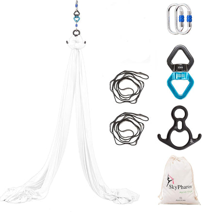 Aerial Silks Yoga Swing Set, Fitness Aerial Yoga Kit