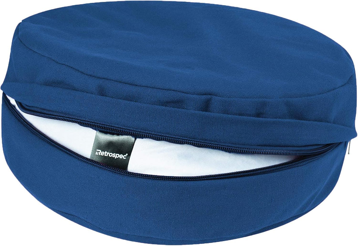 Sedona Meditation Cushion, Buckwheat Pillow, Meditation Pillow