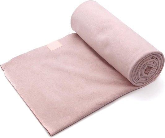 Hot Yoga Mat Towel, Soft Suede Microfiber 72" x 26.5"