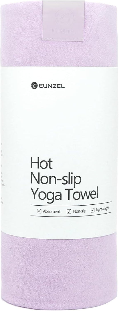 Hot Yoga Mat Towel, Soft Suede Microfiber 72" x 26.5"