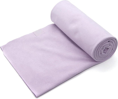 Hot Yoga Mat Towel, Soft Suede Microfiber 72" x 26.5"