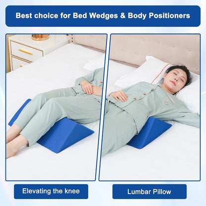 Positioning Wedge Pillow for Side Sleeping (3 in 1),19.69",Grey