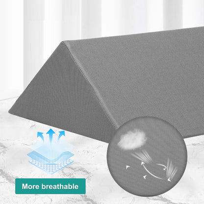 Positioning Wedge Pillow for Side Sleeping (3 in 1),19.69",Grey