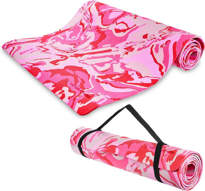 Eco Friendly Yoga Mat Made From A Premium TPE Material