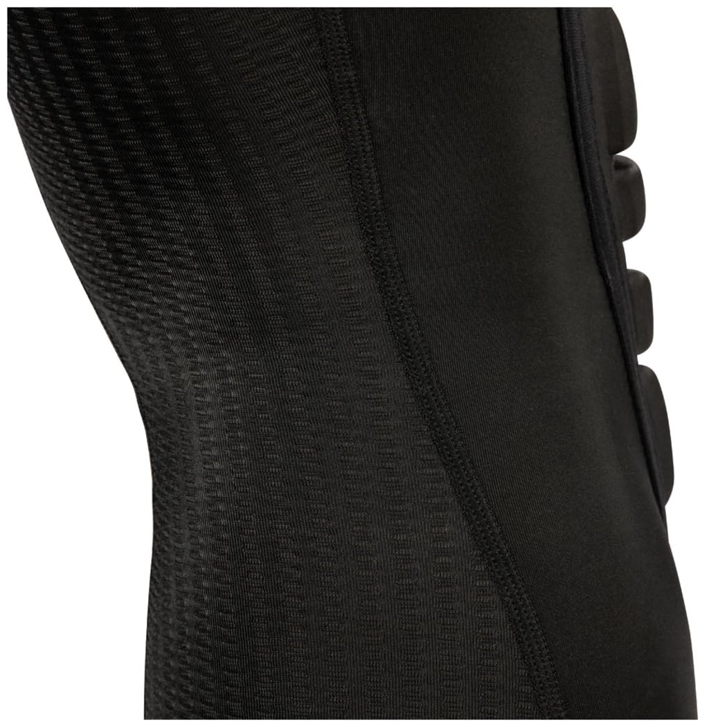 60592 Knee Pads, Lightweight Padded Knee Sleeves, Breathable Mesh Back, Elastic Cuff with Slip-Resistant Silicone, Black, L/XL
