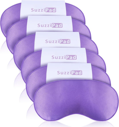 Hot & Cold Lavender Eye Pillow for Relaxing, Purple, 6 Packs