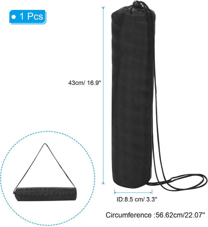 20 Inch Ultra Mini Chair Replacement Bag, Nylon Foldable Tripod Carry Case Storage Bag with Shoulder Strap for Outdoor Travel, Black