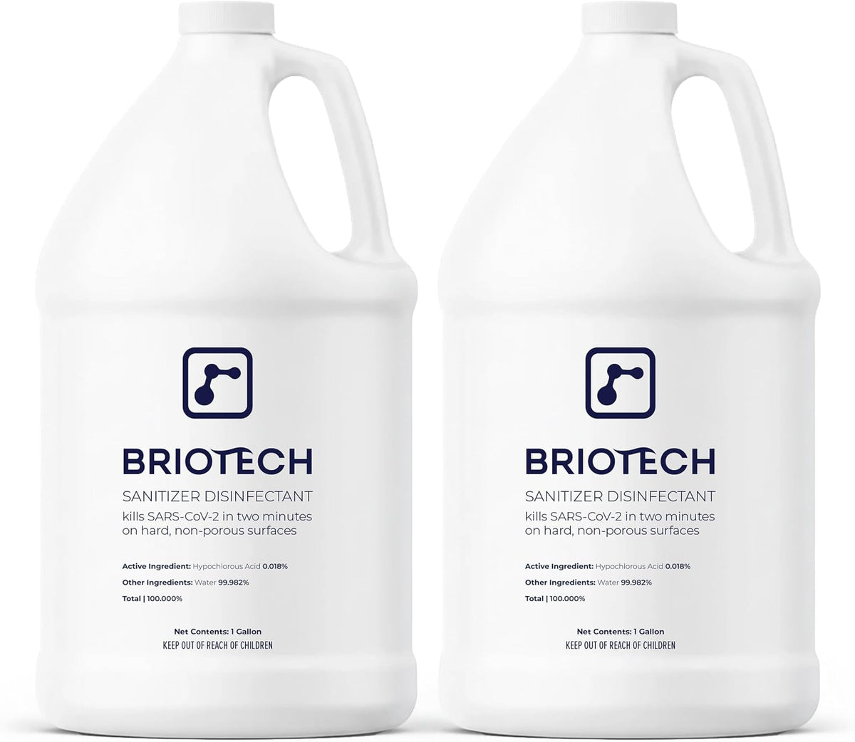 BRIOTECH Sanitizer Disinfectant, Hypochlorous Acid, 32 oz
