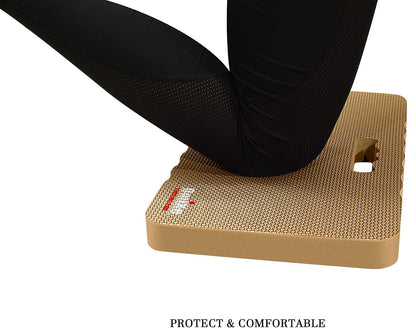 Comfy Extra Large Thick Waterproof Gardening Kneeling Pad Foam Kneeler Mat Garden Knee Pad Cushion for Gardening Planting Yard Work Prayer Yoga Mechanic Workout Baby Bath