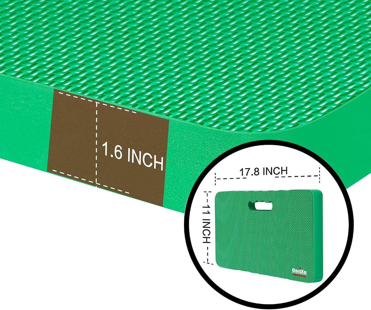 Comfy Extra Large Thick Waterproof Gardening Kneeling Pad Foam Kneeler Mat Garden Knee Pad Cushion for Gardening Planting Yard Work Prayer Yoga Mechanic Workout Baby Bath