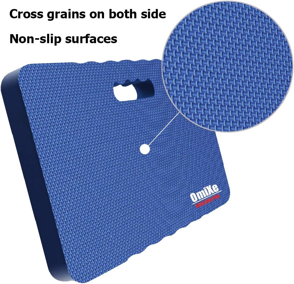 Comfy Extra Large Thick Waterproof Gardening Kneeling Pad Foam Kneeler Mat Garden Knee Pad Cushion for Gardening Planting Yard Work Prayer Yoga Mechanic Workout Baby Bath