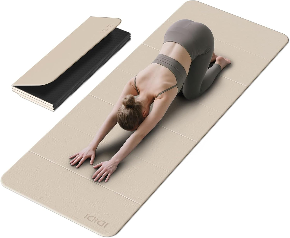 Foldable Yoga Mat Extra Large 74"×31.5"