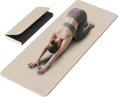 Foldable Yoga Mat Extra Large 74"×31.5"