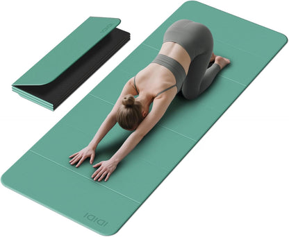 Foldable Yoga Mat Extra Large 74"×31.5"