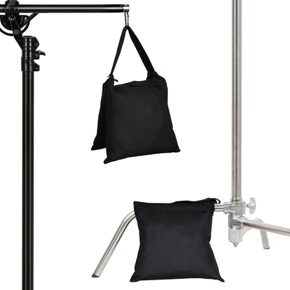 4 Packs Sandbags Weight Bags for Light Stand Photography Video Equipment, Heavy Duty Saddlebag for Backdrop Stand, Photo Tripod, Canopy, Pop up Tent, Umbrella Base, Fishing Chair, Picnic Table
