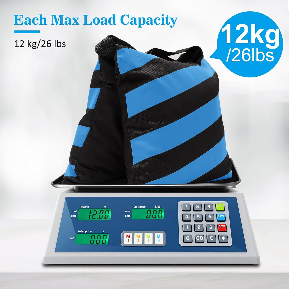 4 Packs Sandbags Weight Bags for Light Stand Photography Video Equipment, Heavy Duty Saddlebag for Backdrop Stand, Photo Tripod, Canopy, Pop up Tent, Umbrella Base, Fishing Chair, Picnic Table