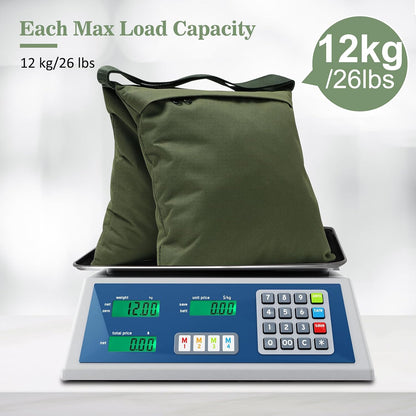 4 Packs Sandbags Weight Bags for Light Stand Photography Video Equipment, Heavy Duty Saddlebag for Backdrop Stand, Photo Tripod, Canopy, Pop up Tent, Umbrella Base, Fishing Chair, Picnic Table