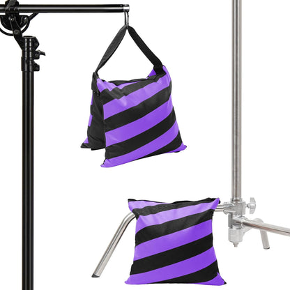 4 Packs Sandbags Weight Bags for Light Stand Photography Video Equipment, Heavy Duty Saddlebag for Backdrop Stand, Photo Tripod, Canopy, Pop up Tent, Umbrella Base, Fishing Chair, Picnic Table