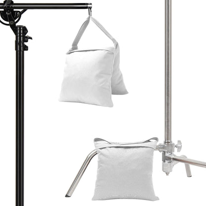 4 Packs Sandbags Weight Bags for Light Stand Photography Video Equipment, Heavy Duty Saddlebag for Backdrop Stand, Photo Tripod, Canopy, Pop up Tent, Umbrella Base, Fishing Chair, Picnic Table