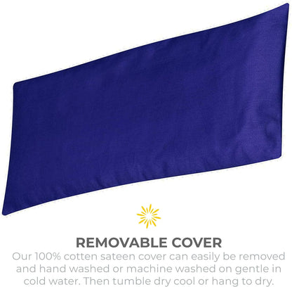 4 Pack Scented Sateen Eye Pillows, Assorted with Lavender Oil