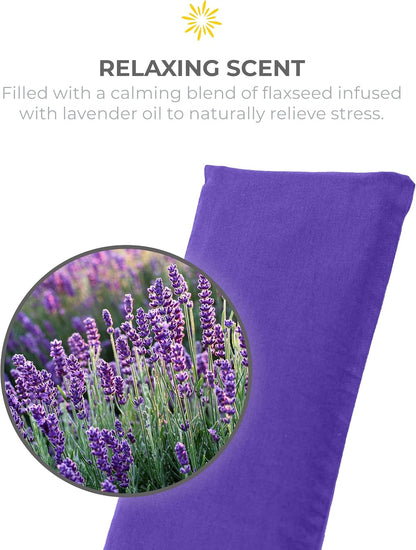 4 Pack Scented Sateen Eye Pillows, Assorted with Lavender Oil