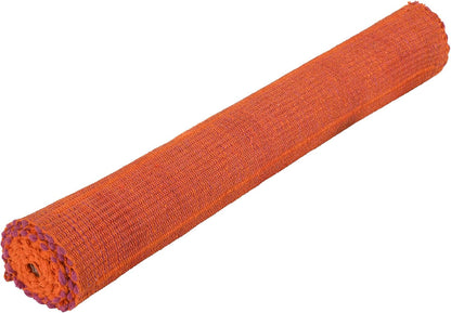 100% Organic Anti-Skid Cotton Yoga or Meditation Mat: Hand-Woven, and Extra-Long(28'’ x 74'’) for Ultimate Comfort and Stability with Cotton Carry bag