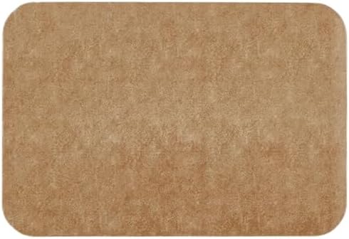 TYUU Bath Mat, Bathroom Rugs Non Slip Washable Thin Absorbent Quick Dry Bath Mat Fits Under Door Bathroom Floor Mat Perfect for Bath, Shower, or Sink 24"x36" Dark Grey